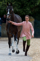 Becky Woolven (GBR) and Charlton Down Riverdance at the first Horse Inspection of the 2017 Mitsubishi Motors Badminton Horse Trials