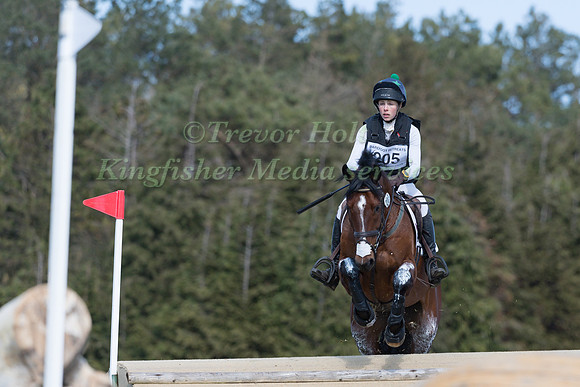 EDIE CAMPBELL RIDING FIREBALL F