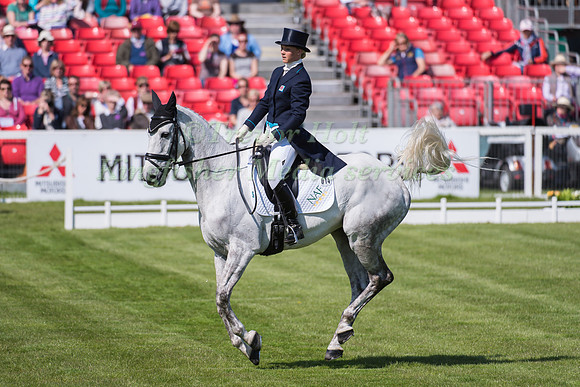 Dani Evans of Great Britain  riding Smart Time