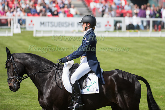 Emily King of Great Britain  riding Brookleigh