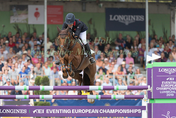 Kristina Cook (GBR) and Billy the Red
