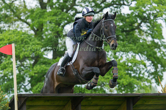 Alicia Hawker riding Lawa