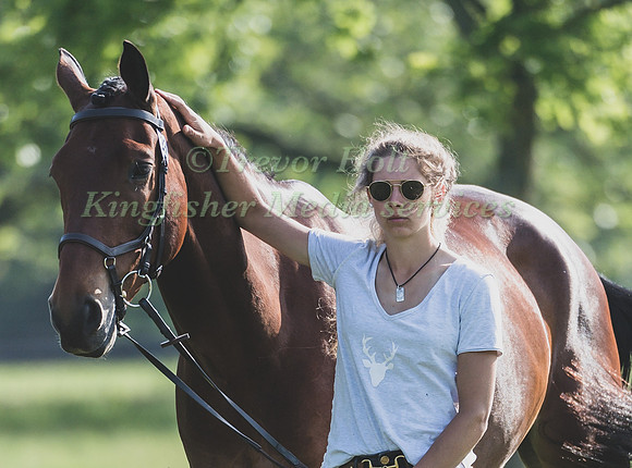 POLLY MOUNTFORD (GBR) AND LEANORTH JD