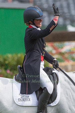 Kitty King (GBR) and Vendredi Biats
