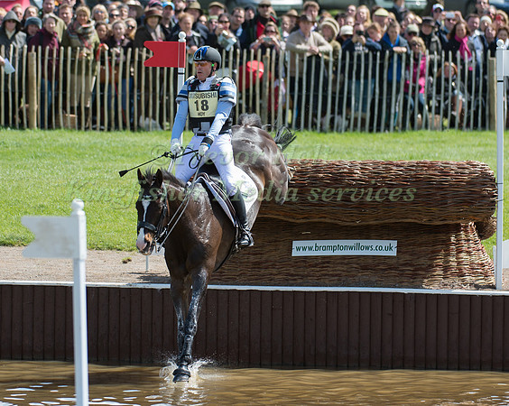 Andrew Hoy (AUS) riding Lanfranco