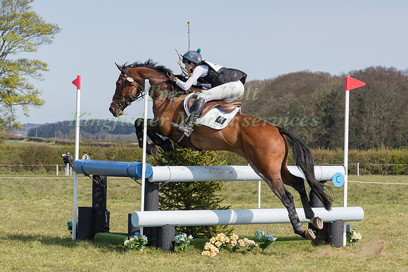 EDIE CAMPBELL RIDING FIREBALL F