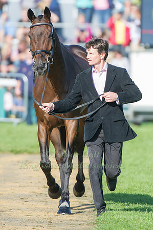 Ben Hobday (GBR) riding Mulrys Error taking part in the Show Jumping Phase