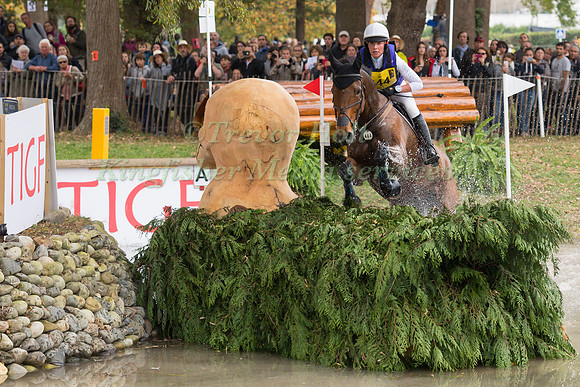 GEORGIE STRANG (GBR) AND COOLEY EARL