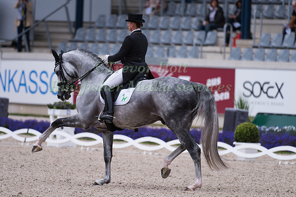 Isabell Werth (GER) and DSP Belantis taking part in the Prize of VUV - Vereinigte Unternehmerverbände Aachen Prix St. Georges CDI4*