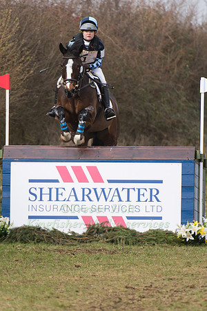 Marianne Knipe  riding Coevers Diamond Clover