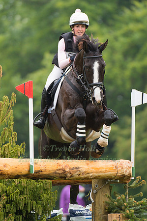 Becky Woolven (GBR) riding LB The Phantom