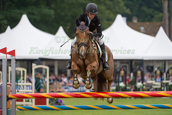 Caroline  Powell (NZL) riding Onwards And Upwards
