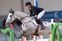 Karin Donkers (BEL) riding Lamicell Iris