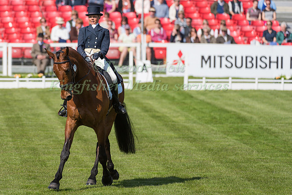 Louise Harwood of Great Britain  riding Whitson
