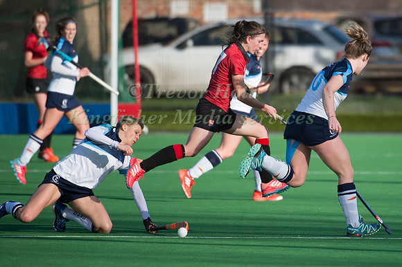 Sian French  of Bowdon Hightown and Alex Danson of Clifton Robinsons