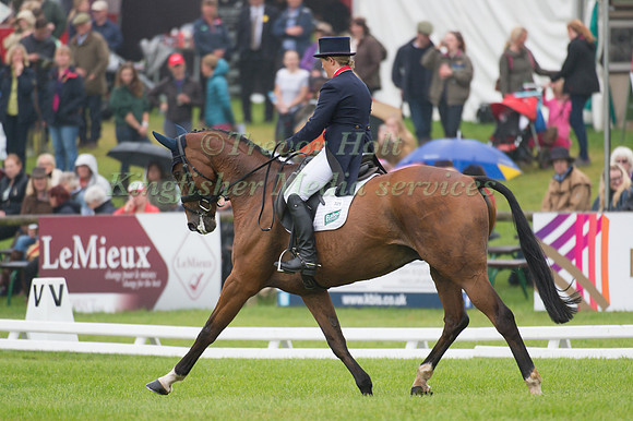 Polly Stockton (GBR) riding Imperial Trump
