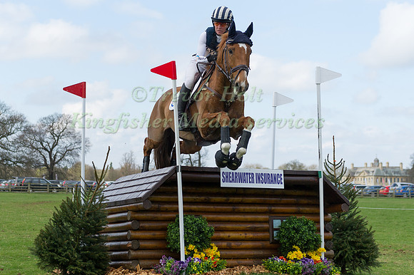 CAROLINE POWELL (NZL) RIDING  ONWARDS AND UPWARDS