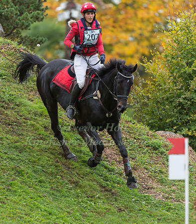 Alicia Ennesser of France riding  Uyassa Champeix