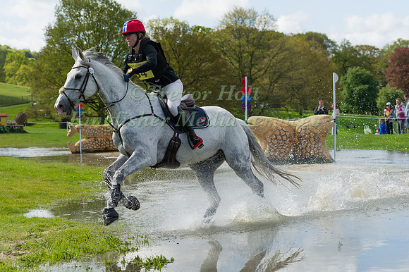 HEIDI BRATLIE  LARSEN (NOR) RIDING  EUFORIAN COMPETING IN THE CROSS COUNTRY PHASE OF THE  CIC THREE STAR COMPETITION AT THE  2017 DODSON AND HORRELL CHATSWORTH INTERNATIONAL HORSE TRIAL.