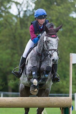 HANNAH BATE (GBR) RIDING CAPITAL T COMPETING IN THE CROSS COUNTRY PHASE OF THE  CIC TWO STAR COMPETITION AT THE  2017 ROCKINGHAM CASTLE INTERNATIONAL HORSE TRIAL.