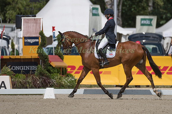 LAURA COLLETT (GBR) AND MR. BASS