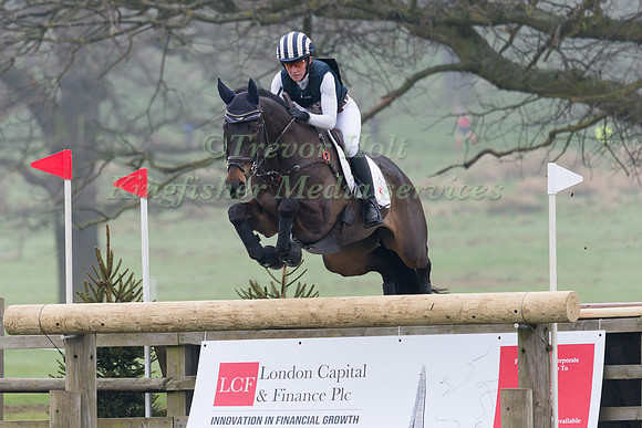 CAROLINE  POWELL RIDING ON THE BRASH-2