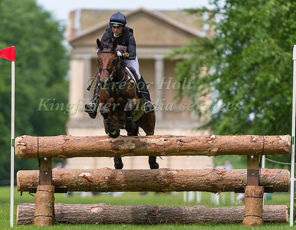 PIGGY FRENCH (GBR) RIDING VANIR KAMIRA TAKING PART IN THE CROSS COUNTRY PHASE OF THE CICO THREE STAR AT THE 2017 HOUGHTON INTERNATIONAL HORSE TRIALS