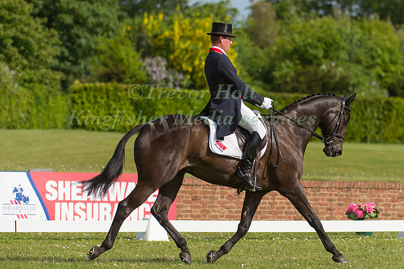 Oliver  Townend (GBR) riding  Black Tie II