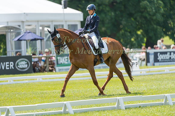 Louise Svensson Jahde (SWE) riding Wieloch'S Utah Sun