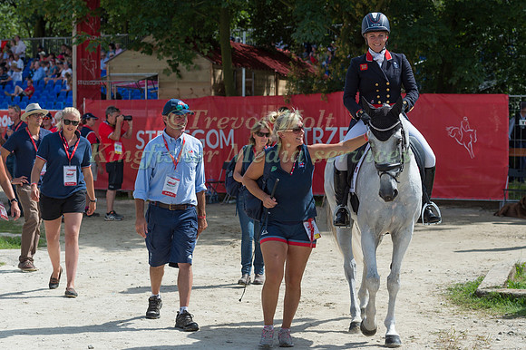 GEMMA TATTERSALL (GBR) AND  QUICKLOOK V