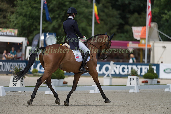 WILLA NEWTON (GBR) AND CHANCE REMARK