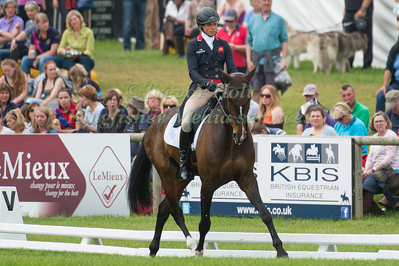 Izzy Taylor (GBR) riding Be Touchable
