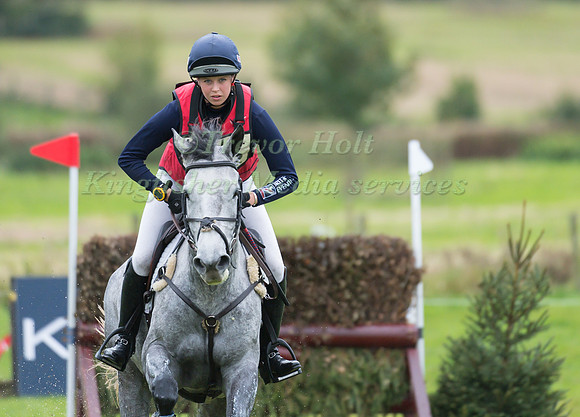 KATIE BLELOCH  AND CAVALIER MICKY FINN