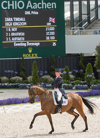 Zara Tindall (GBR) and High Kingdom
