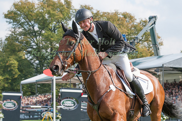 Matthew Heath (GBR) riding The Lion taking part in the Show Jumping Phase