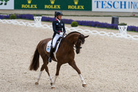 Ingrid Klimke (GER) and Geraldine 189  taking part in the Prize of VUV - Vereinigte Unternehmerverbände Aachen Prix St. Georges CDI4*