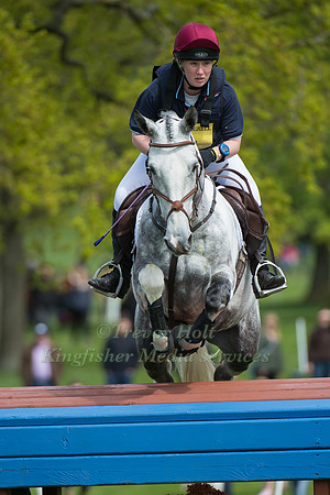 Lucy Poyntz riding  TO BE SURE II