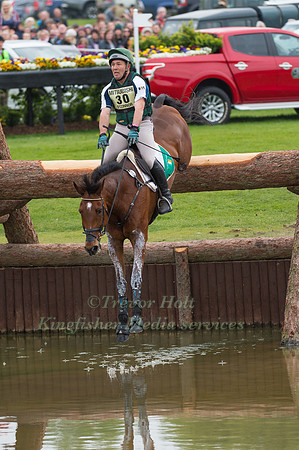 Austin O'Connor (IRL) riding Kilpatrick Knight in the Cross Country phase of the 2017 Mitsubishi Motors  Badminton Horse Trials