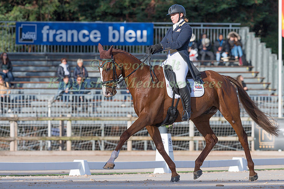 CHARLOTTE EAST (GBR) AND KING ALBERT