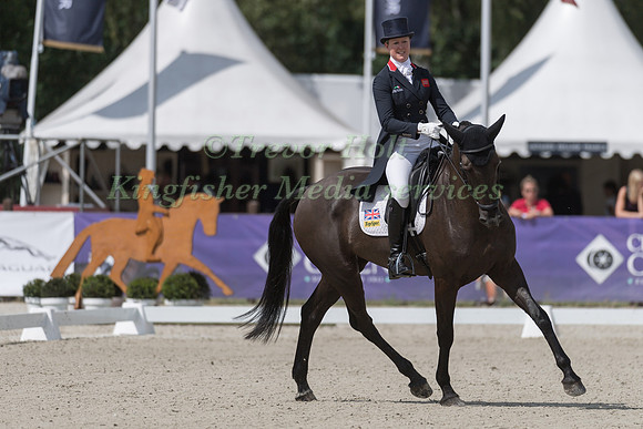 NICOLA WILSON (GBR) AND BULANA