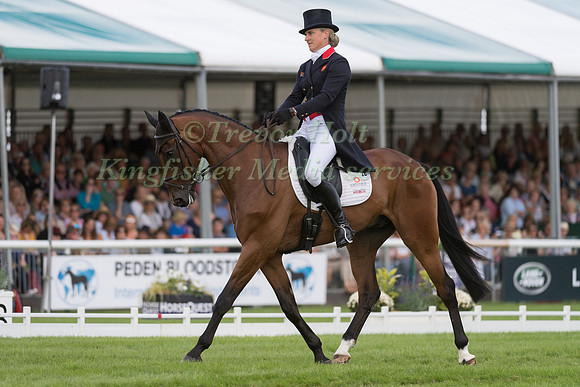 Kristina Cook (GBR) and Calvino II