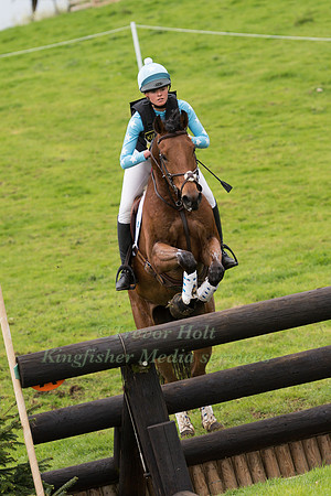 ABBI STONE (GBR) RIDING ENUMERO COMPETING IN THE CROSS COUNTRY PHASE OF THE  CIC ONE STAR COMPETITION AT THE  2017 ROCKINGHAM CASTLE INTERNATIONAL HORSE TRIAL.