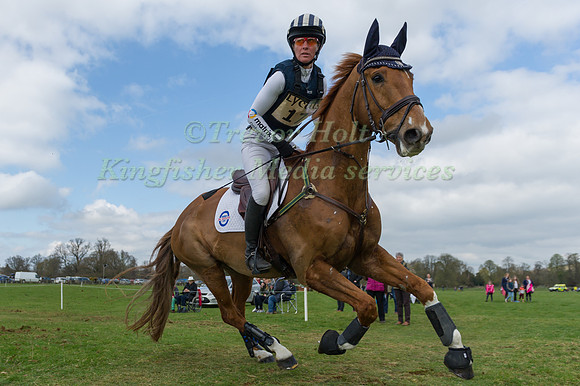 CAROLINE POWELL (NZL) RIDING  ONWARDS AND UPWARDS