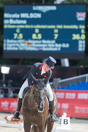 NICOLA WILSON (GBR) AND BULANA
