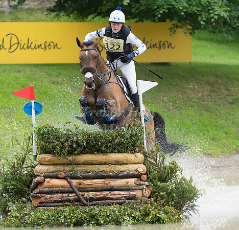 ABIGAIL BOULTON (GBR) AND TILSTON TIC TOC TAKING PART IN THE CROSS COUNTRY PHASE OF THE  UNDER 25s CCI THREE STAR COMPETITION AT THE 2017 EQUI-TREK BRAMHAM INTERNATIONAL HORSE TRIALS