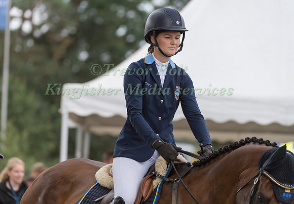 Malin Josefsson (SWE) and Golden Midnight