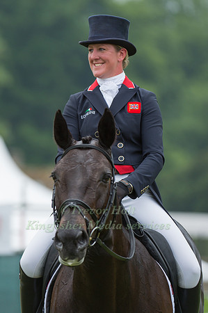 Nicola Wilson (GBR) riding Annie Clover