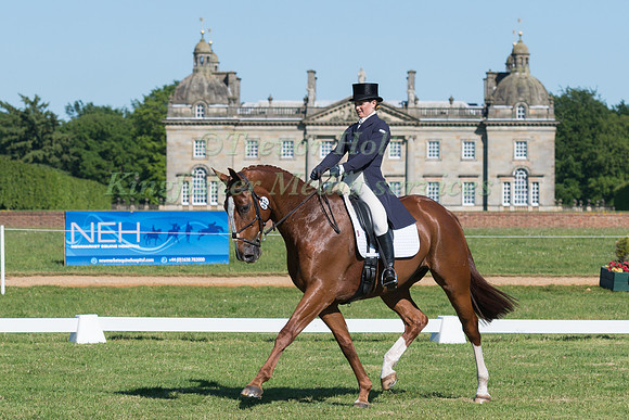 AMY TOUGH (GBR) RIDING COLIMBO NIMBUS IN THE DRESSAGE PHASE OF THE CICO THREE STAR AT THE 2017 HOUGHTON INTERNATIONAL HORSE TRIALS