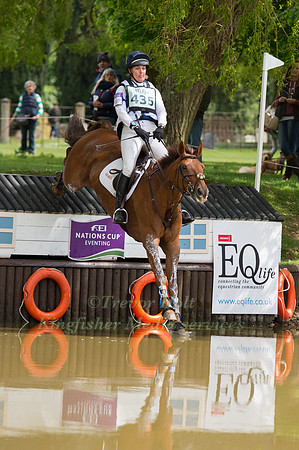 Kristina  Cook (GBR)  riding Billy The Red