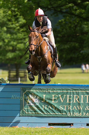EMILY LOCHORE (GBR) RIDING HEXMALEYS HAYDAY  IN THE CROSS COUNTRY PHASE OF THE CCI TWO STAR AT THE 2017 HOUGHTON INTERNATIONAL HORSE TRIALS